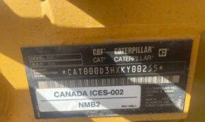 2020 Caterpillar D3_55
